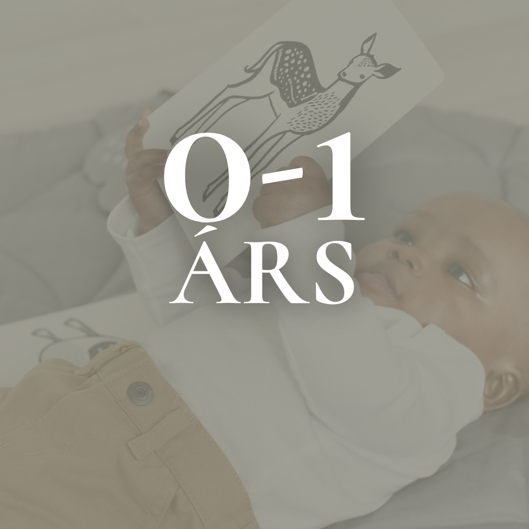 Gjafahugmyndir fyrir börn 0-1 árs hjá White Noise Barnavöruverslun.