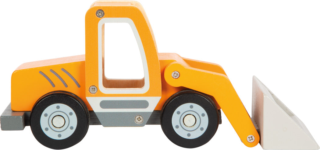 Grafa með hreyfanlegu arma- og skóflukerfi.