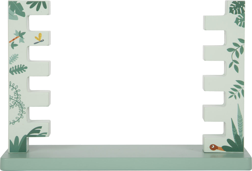 Tómi Jafnvægisveggur Safari ramminn tilbúinn fyrir kubba.