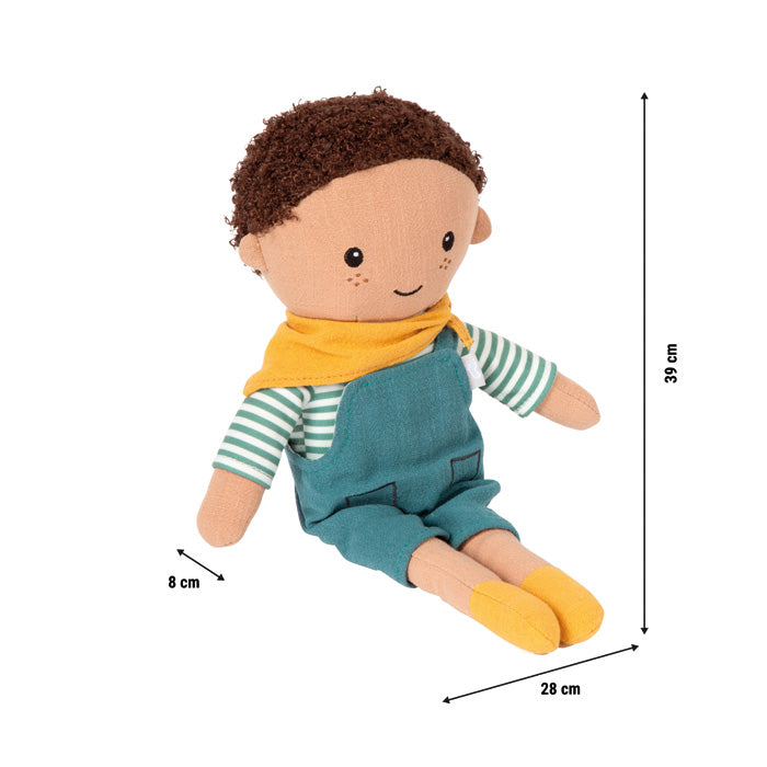 Leó mjúk tuskudúkka frá Small Foot – 39 cm barnadúkka