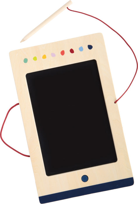 LCD skrif og teiknibretti fyrir börn með litríku teikniborði