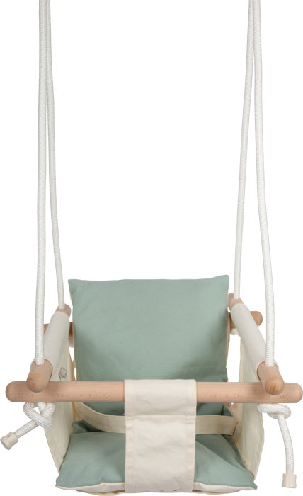 Sætissvæði barna rólu með öryggisbelti