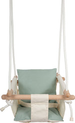 Sætissvæði barna rólu með öryggisbelti