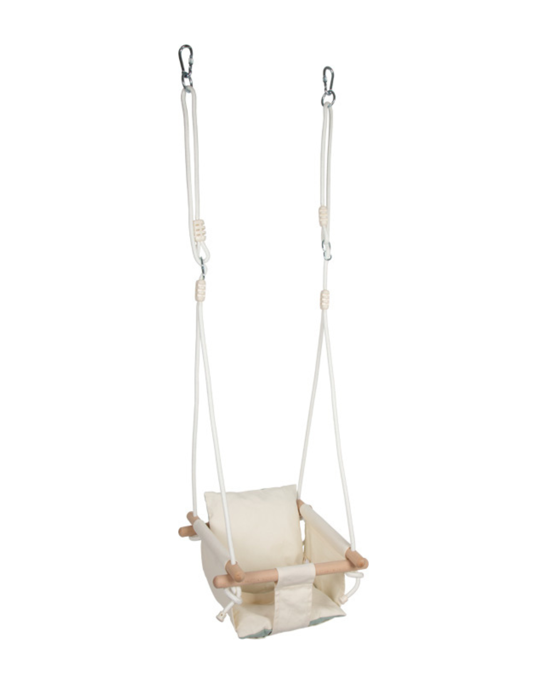 Barna róla úr við séð frá hlið með stillanlegum hengiböndum