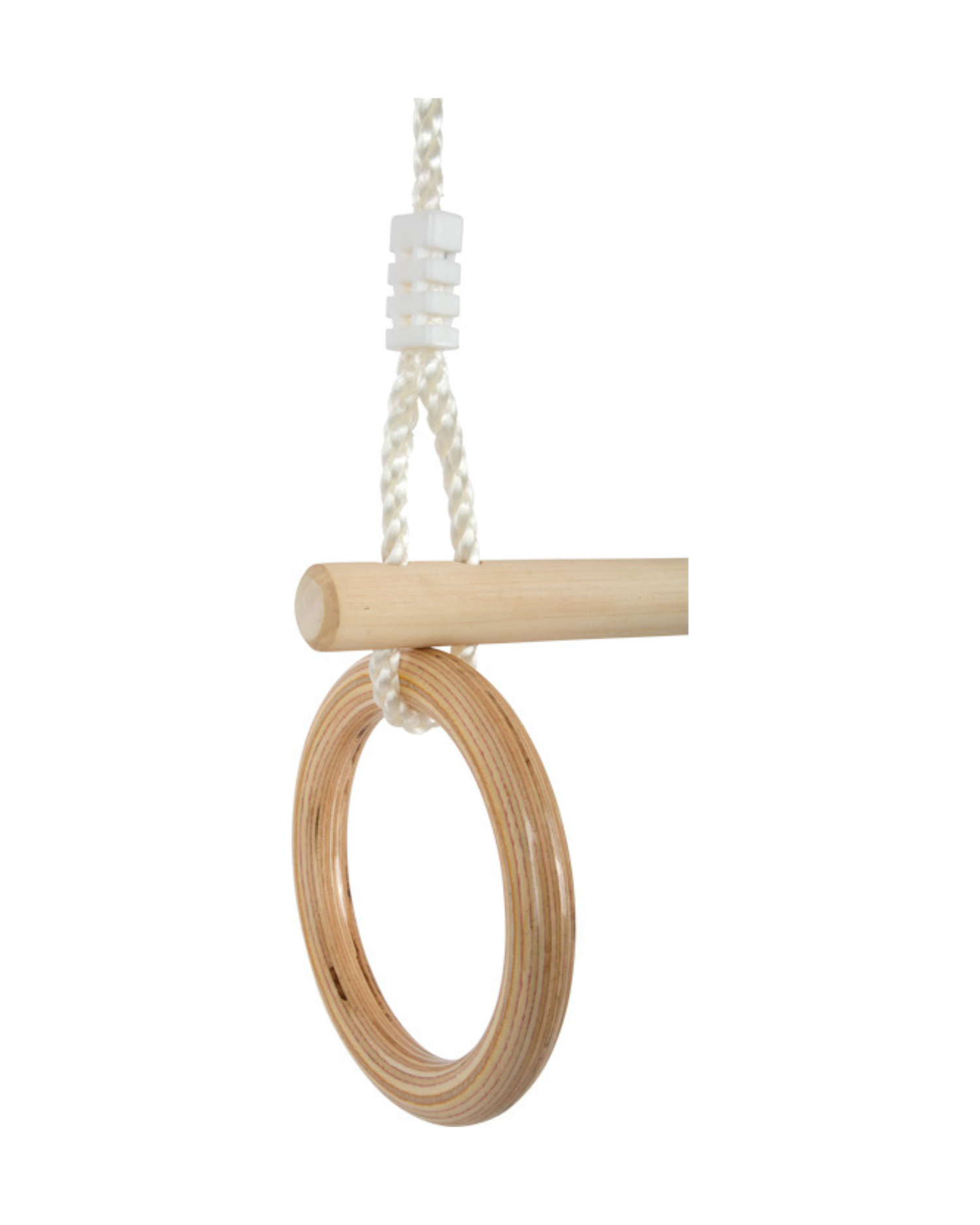 Trapeze róla og fimleikahringir úr við