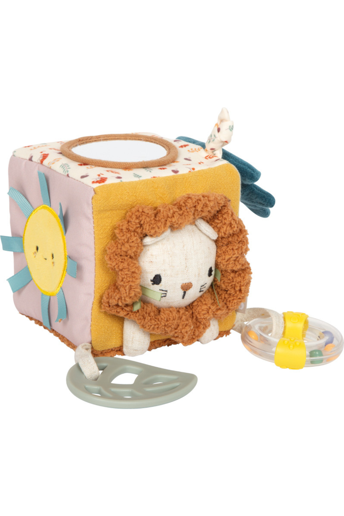 Litla ljónið - Skynkubbur-Baby & Toddler-SmallFoot-White Noise Barnavöruverslun