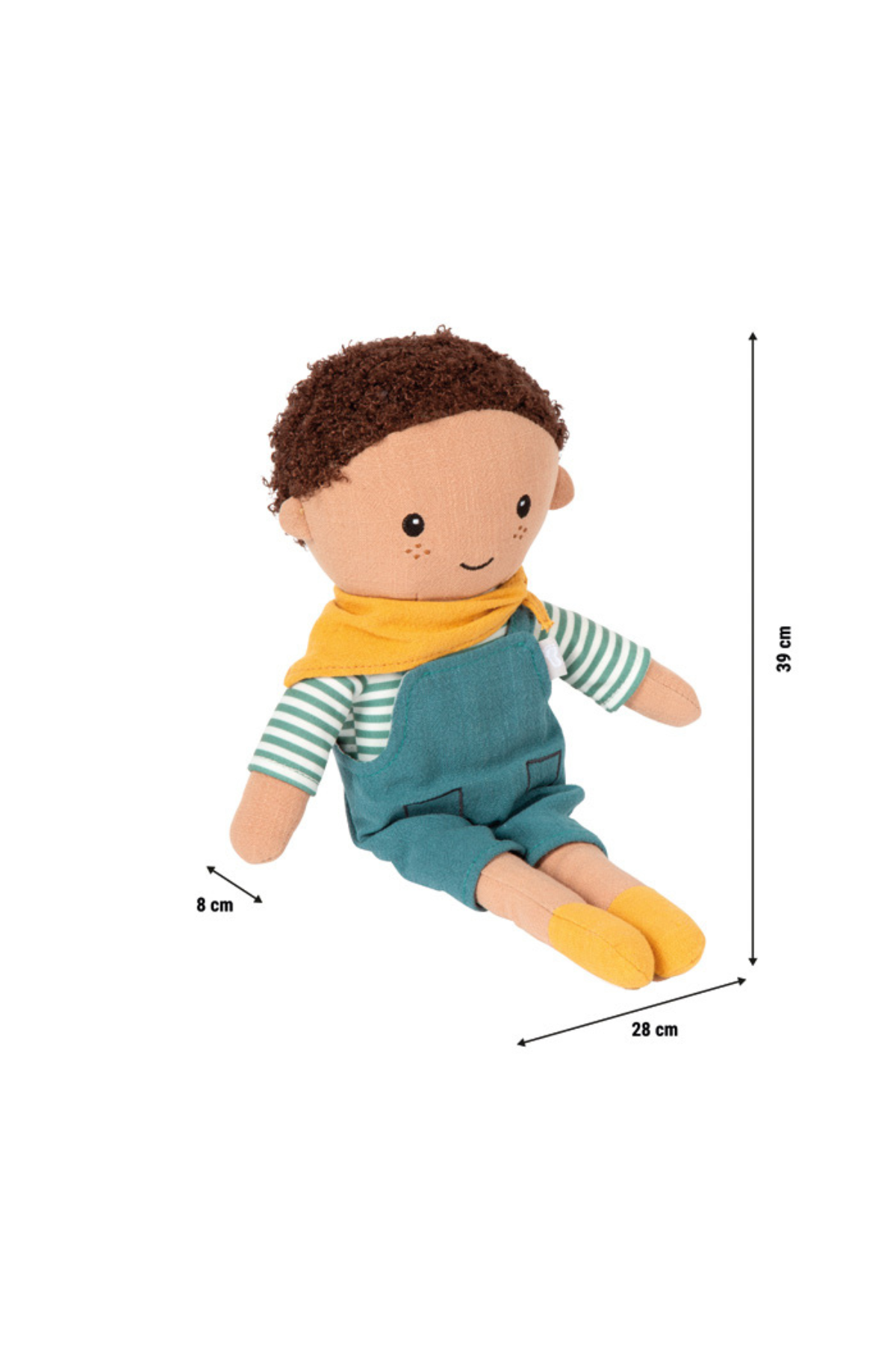 Leó mjúk tuskudúkka frá Small Foot – 39 cm barnadúkka