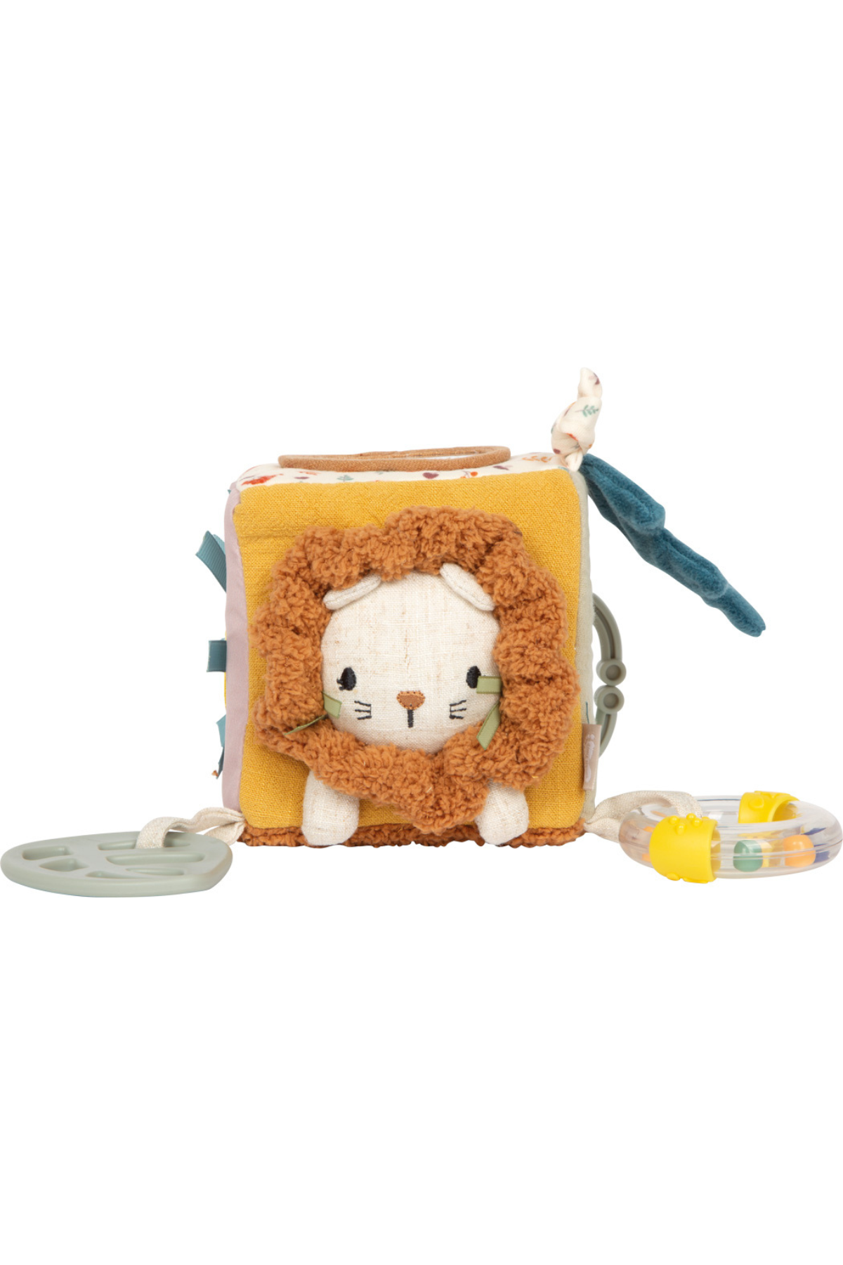 Litla ljónið - Skynkubbur-Baby & Toddler-SmallFoot-White Noise Barnavöruverslun
