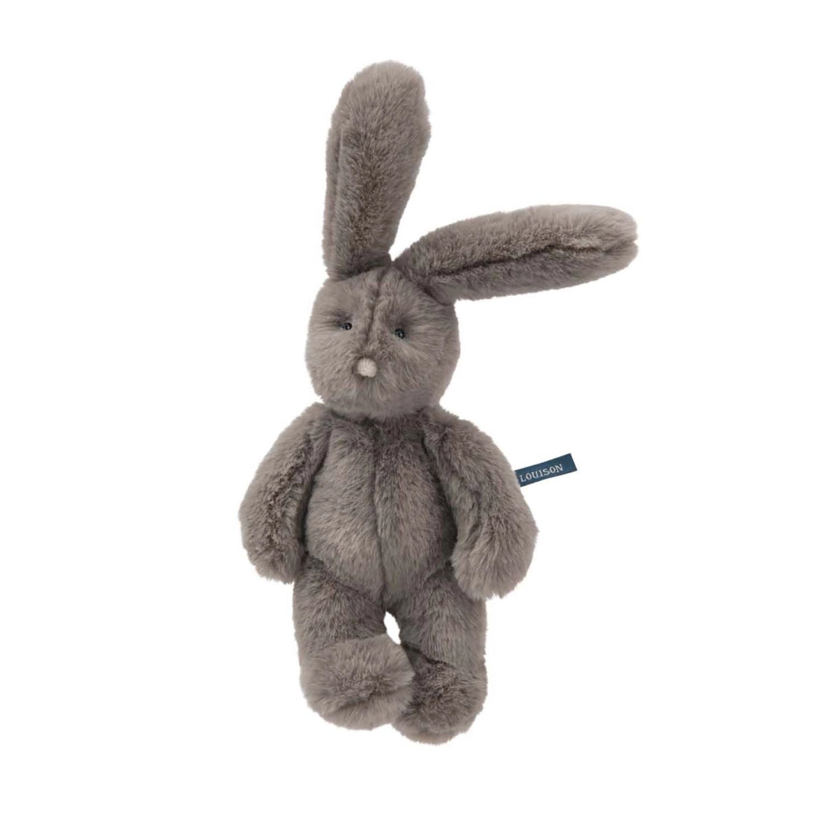 Grá Louison kanína 22 cm frá Moulin Roty, mjúkt OEKO-TEX mjúkdýr