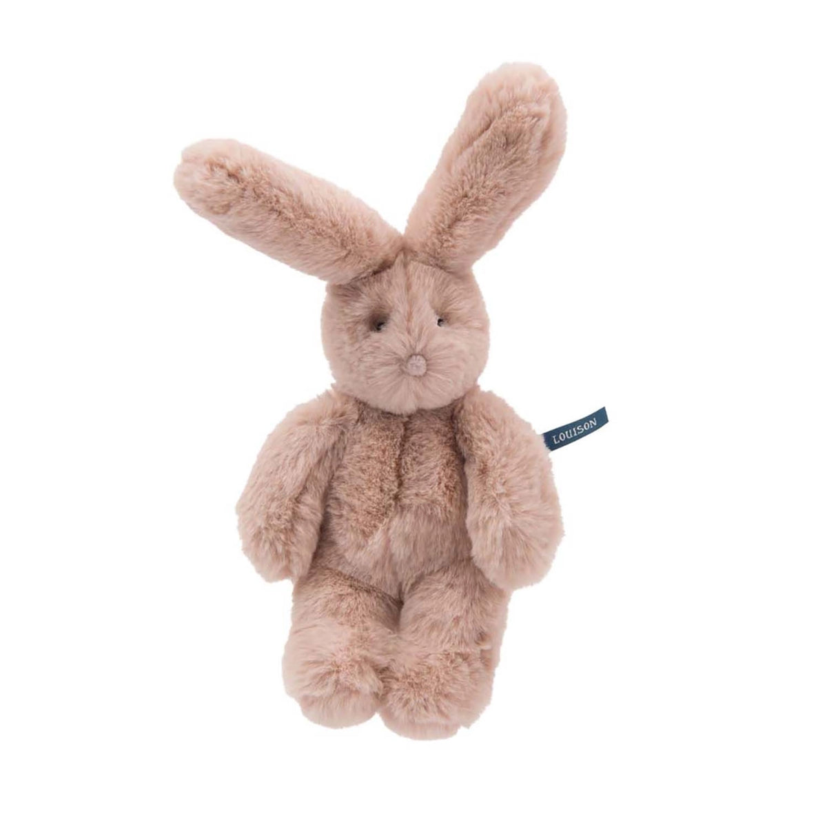 Bleik Louison kanína 22 cm frá Moulin Roty, mjúkt OEKO-TEX mjúkdýr