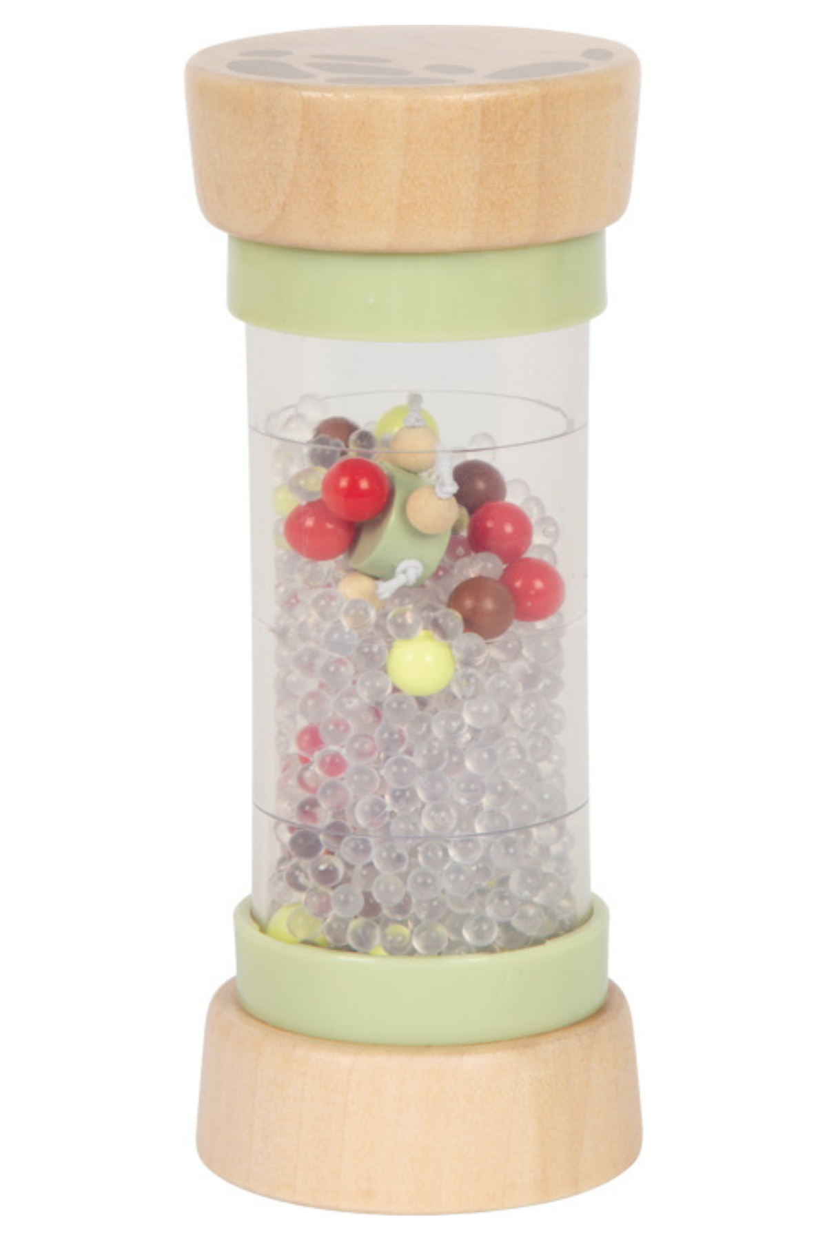 Skynjunarrör með litríkum kúlum úr Baby Box þroskasetti frá Small Foot