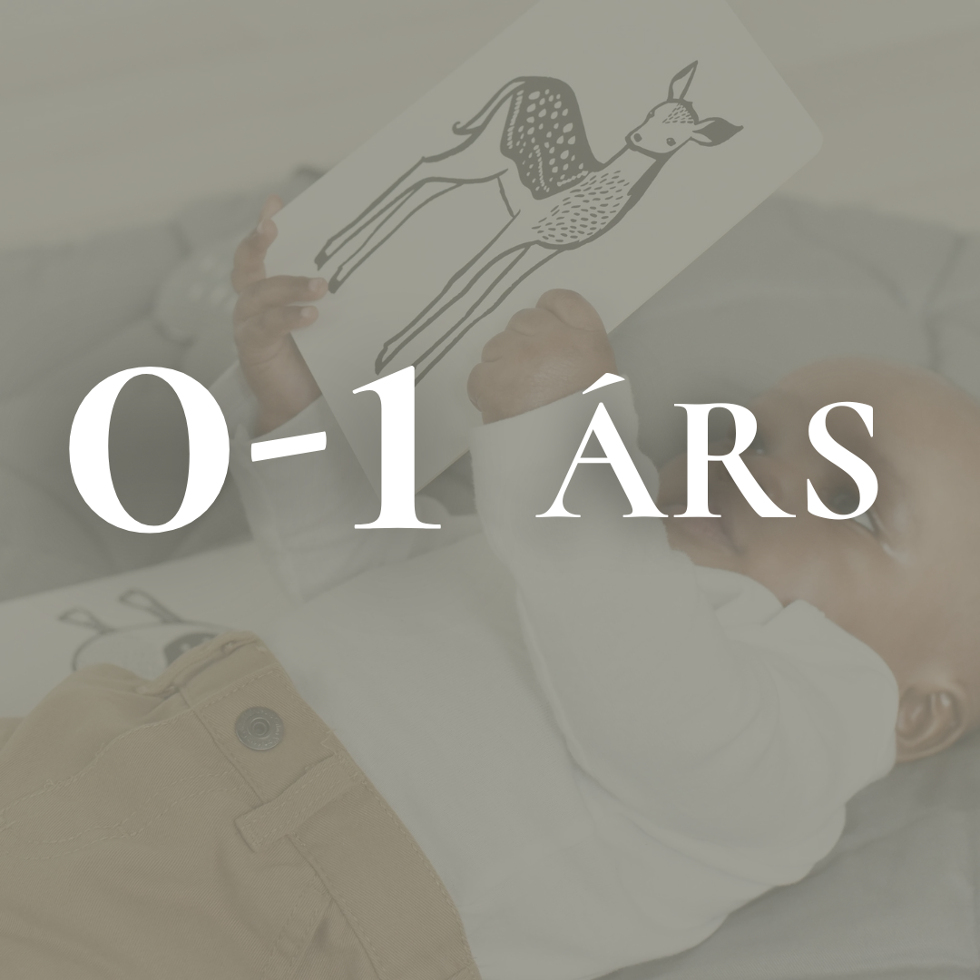 Gjafahugmyndir fyrir börn 0-1 árs hjá White Noise Barnavöruverslun.