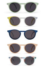 Leosun barnasólgleraugu 0-2 ára í nokkrum litum á hvítum bakgrunni