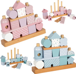 Stöflunarhús, til í pastel bleiku og pastel bláu