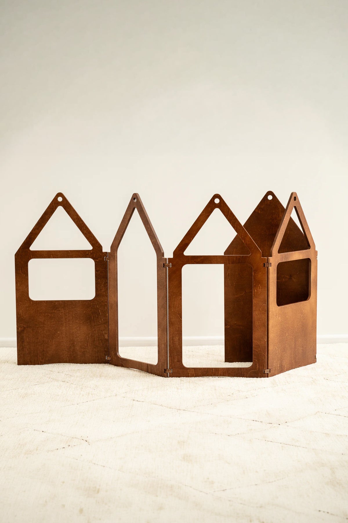 ZigZag+ viðar hús – Montessori leikfang